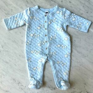 Janie and Jackie, Baby Boy Sheep Sleepwear, onesie, one piece, 0 - 3 Month